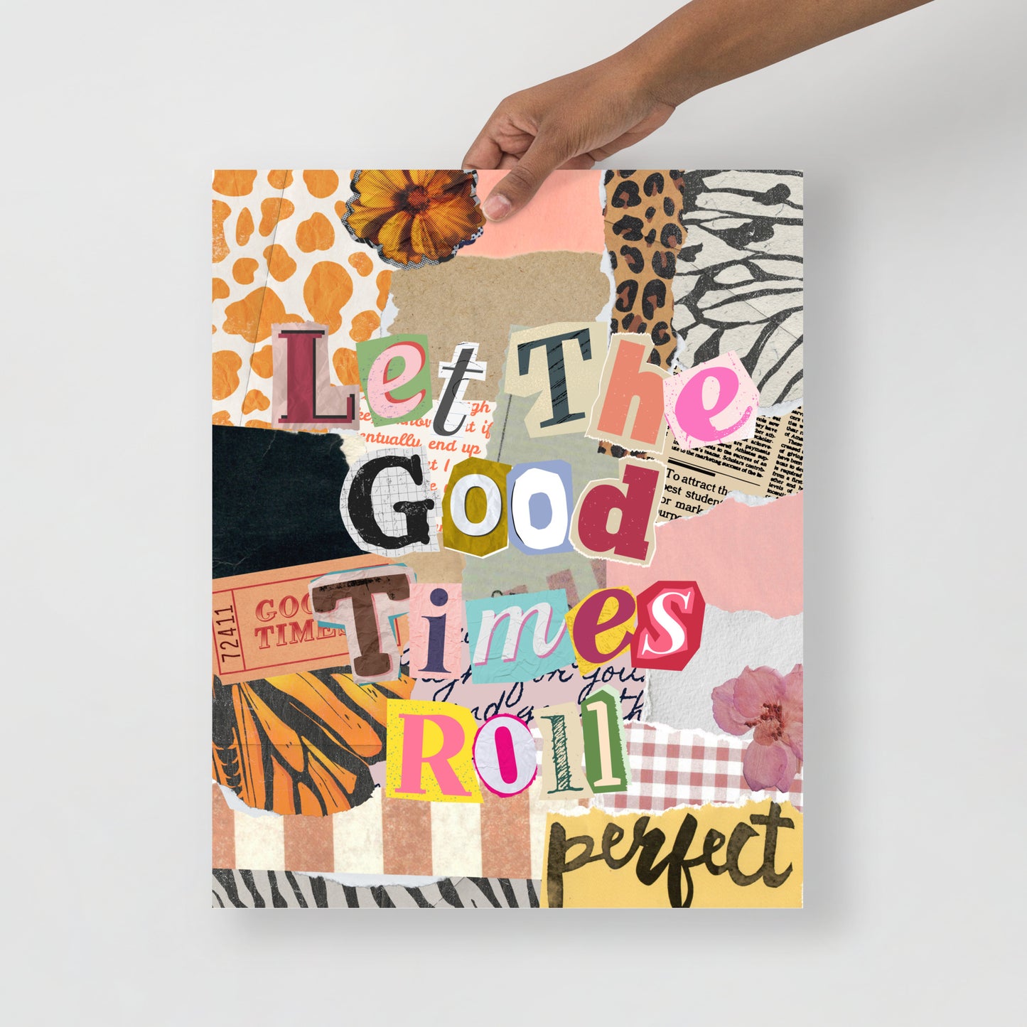 Wall Art Print - Let The Good Times Roll-By The Bard