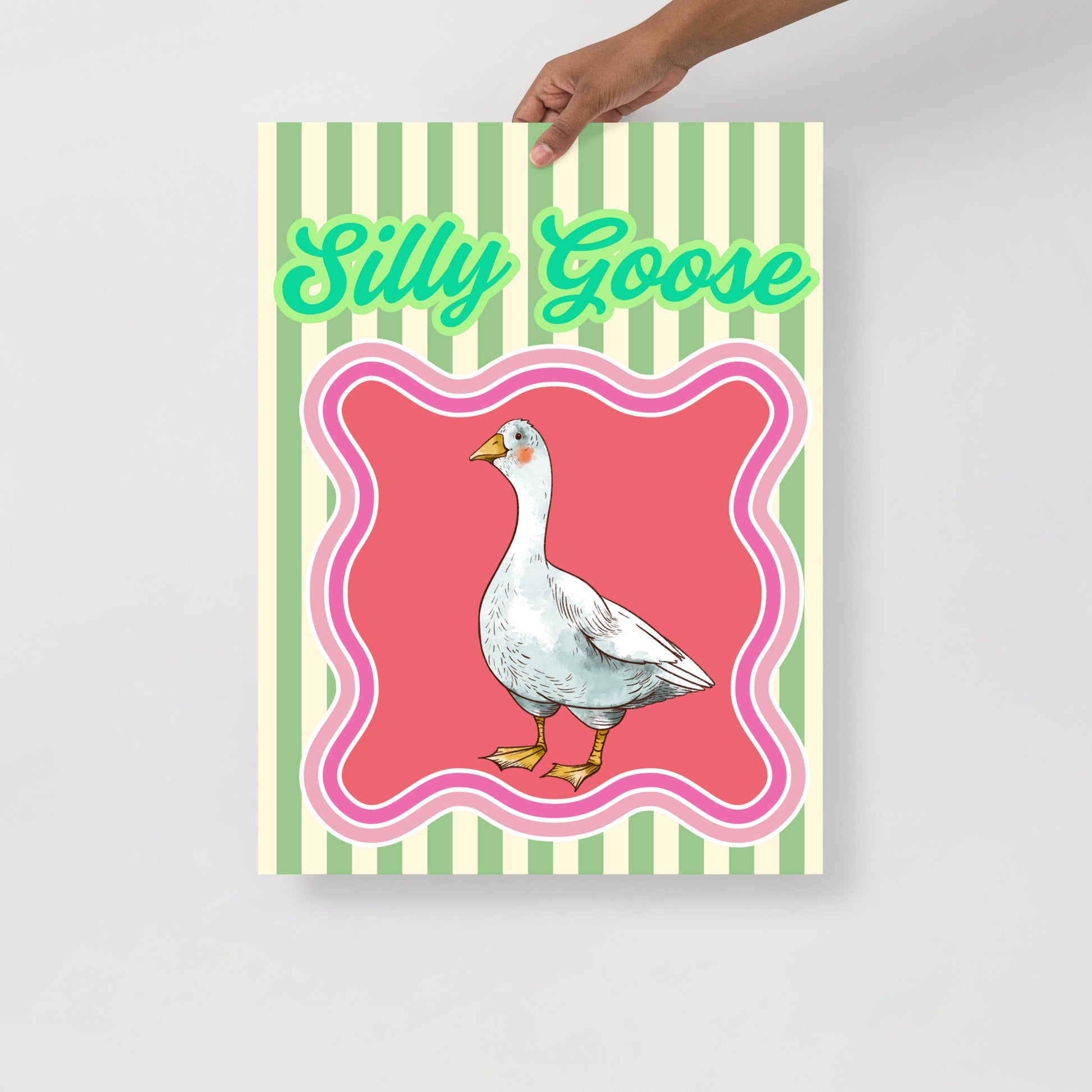 Wall Art Print - Silly Goose-By The Bard
