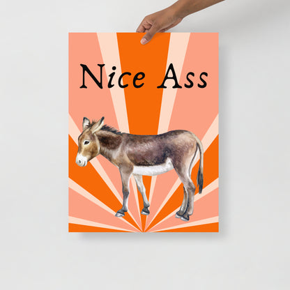 Wall Art Print - Nice Ass-By The Bard