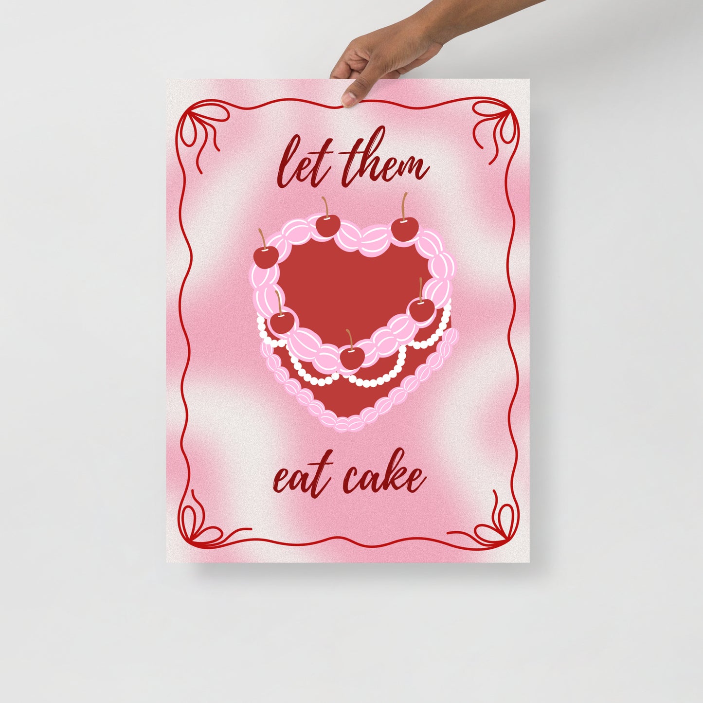 Wall Art Print - Let Them Eat Cake-By The Bard