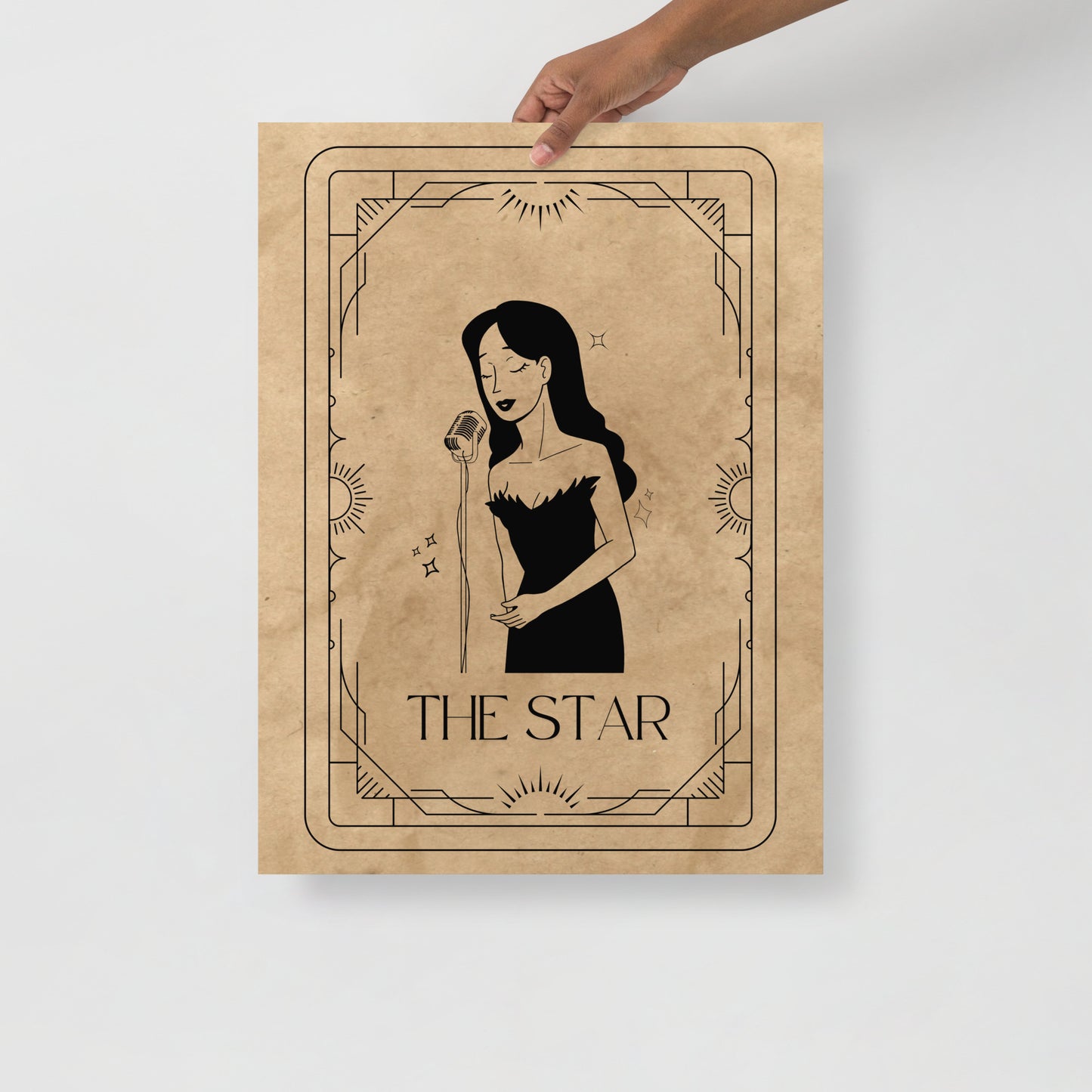 Wall Art Print - Tarot Card - The Star-By The Bard