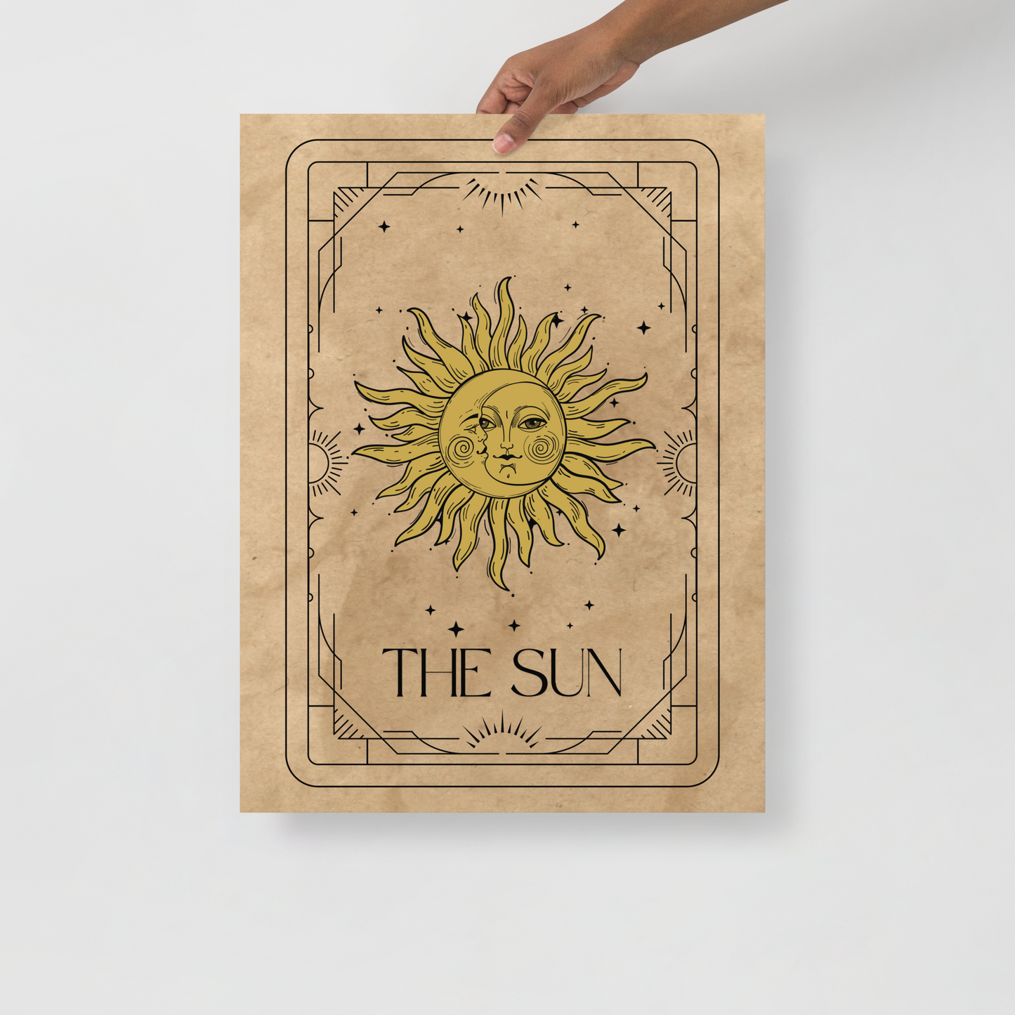 Wall Art Print - Tarot Card - The Sun-By The Bard
