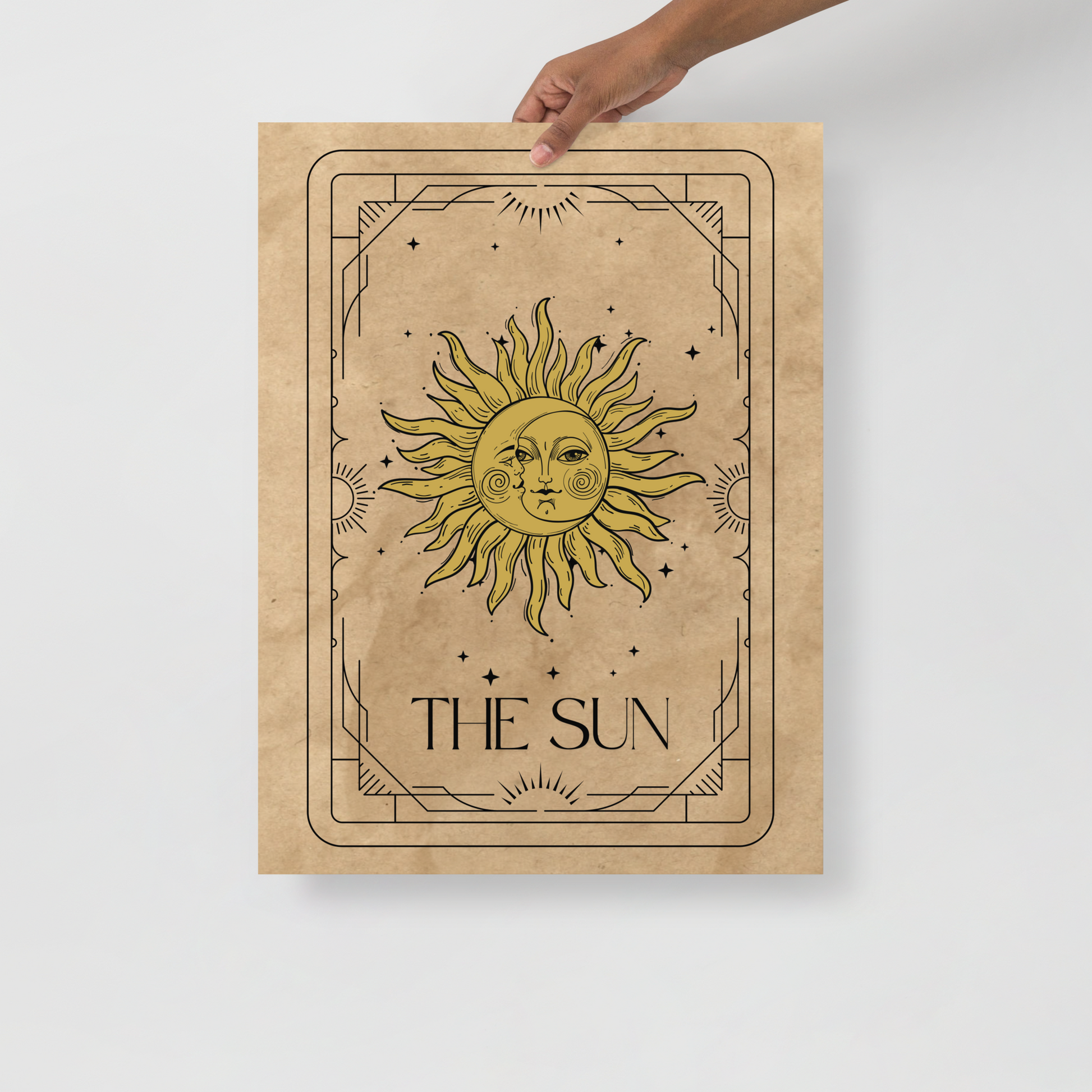 Wall Art Print - Tarot Card - The Sun-By The Bard