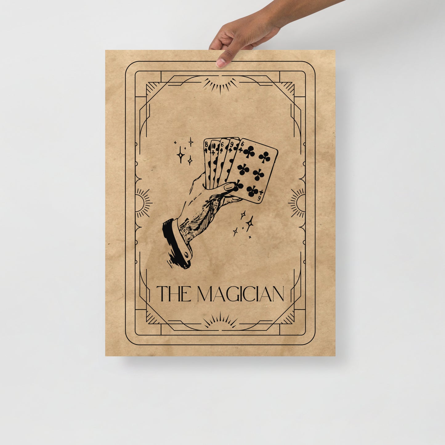 Wall Art Print - Tarot Card - The Magician-By The Bard