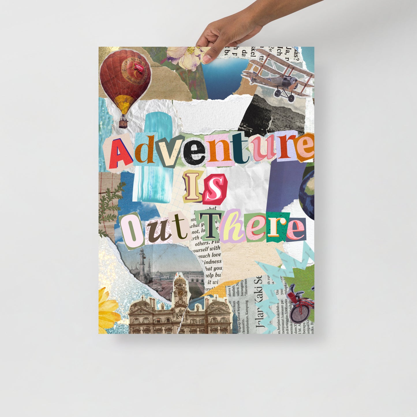 Wall Art Print - Adventure Is Out There-By The Bard