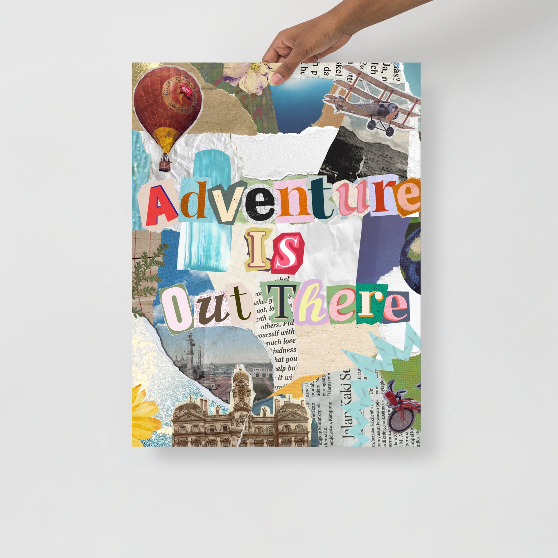 Wall Art Print - Adventure Is Out There-By The Bard