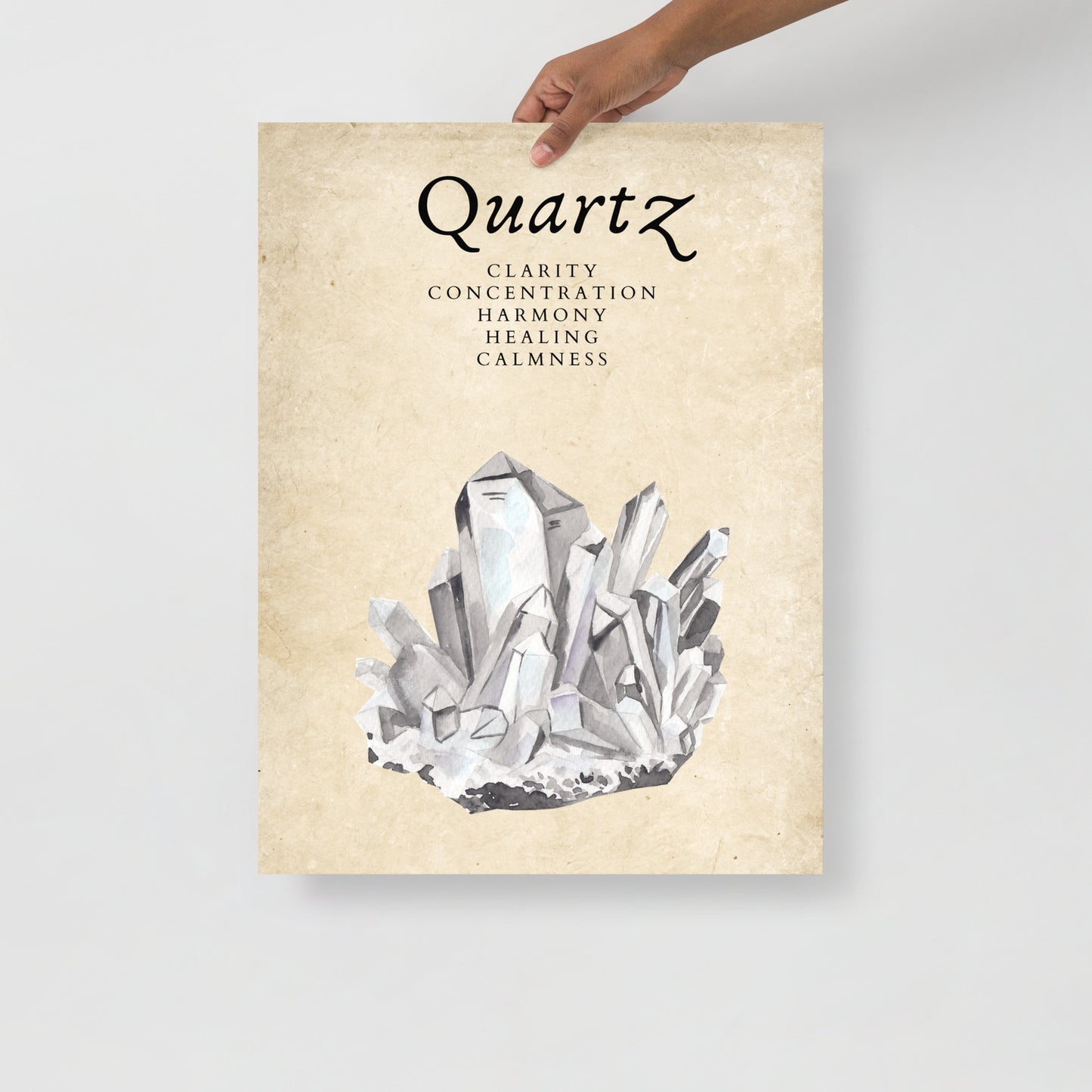 Wall Art Print - Quartz-By The Bard