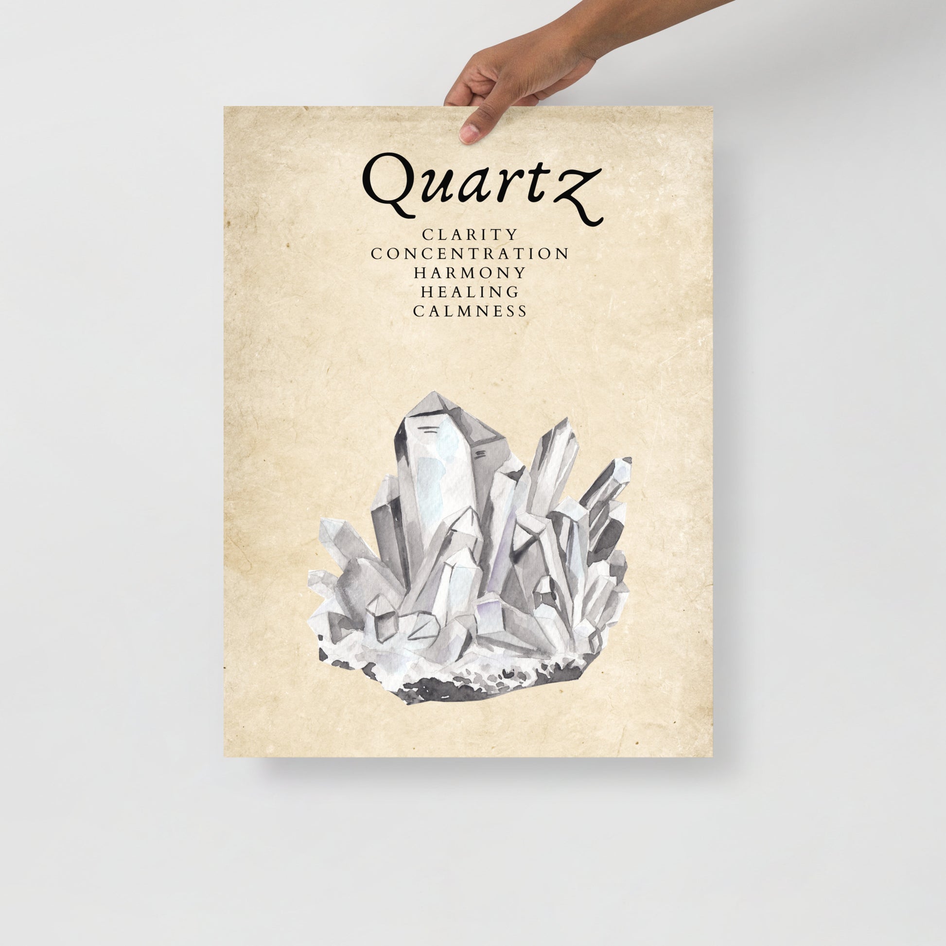 Wall Art Print - Quartz-By The Bard