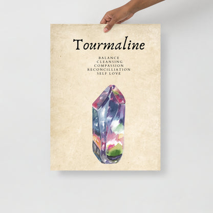 Wall Art Print - Tourmaline-By The Bard