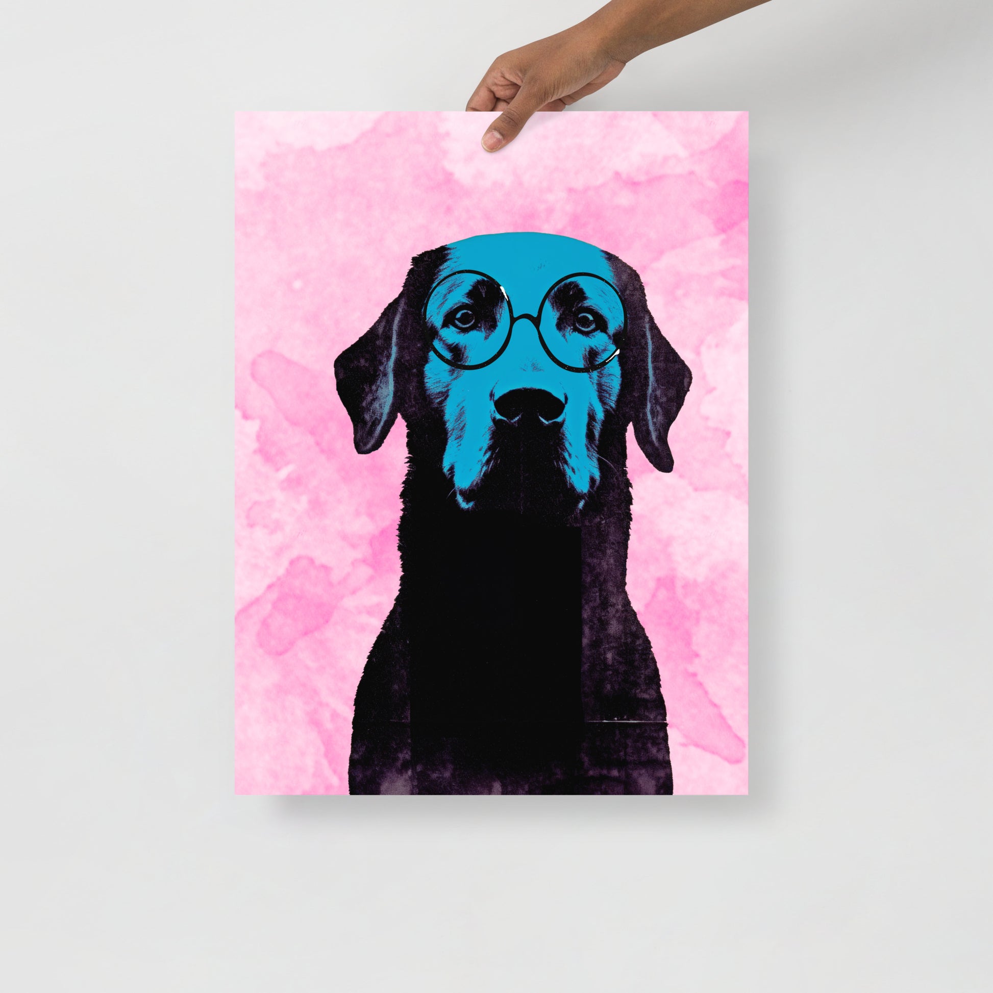 Wall Art Print - Professor Woof-By The Bard