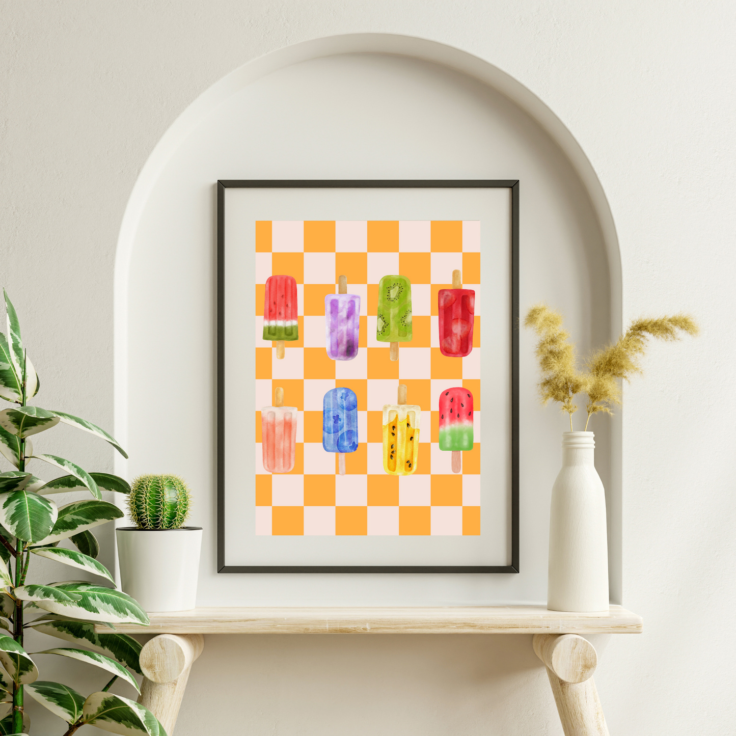 Wall Art Print - Ice Lolly-By The Bard