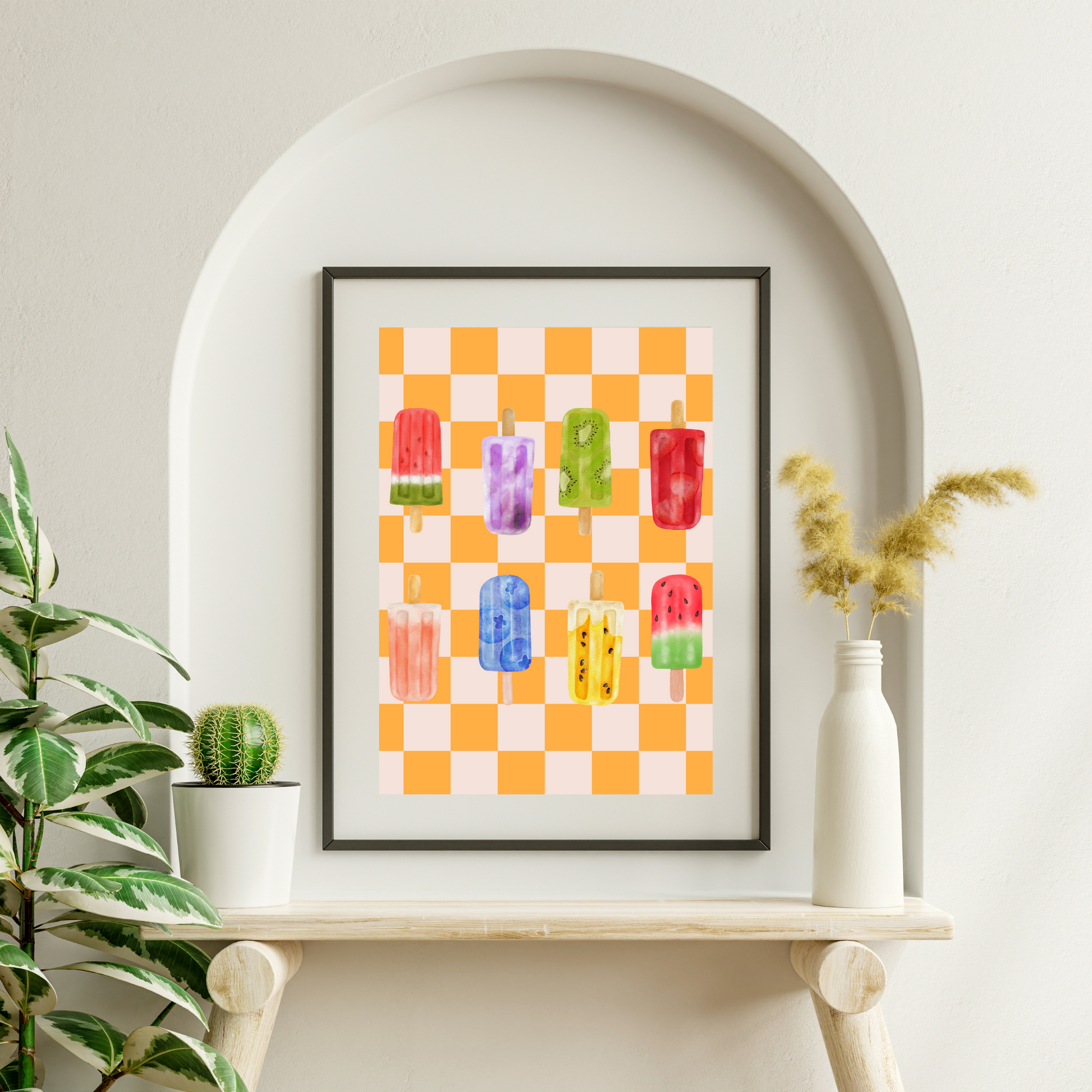 Wall Art Print - Ice Lolly-By The Bard