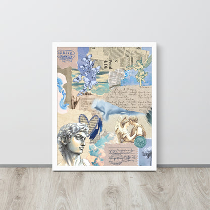 Wall Art Print - Neo Classical Romantic Greco-Roman Collage-By The Bard